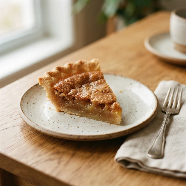 Quebec Sugar Pie (1 slice)