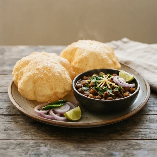 Chole Bhature (2 pieces)