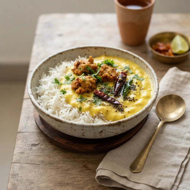Kadhi Chawal (1 Bowl)