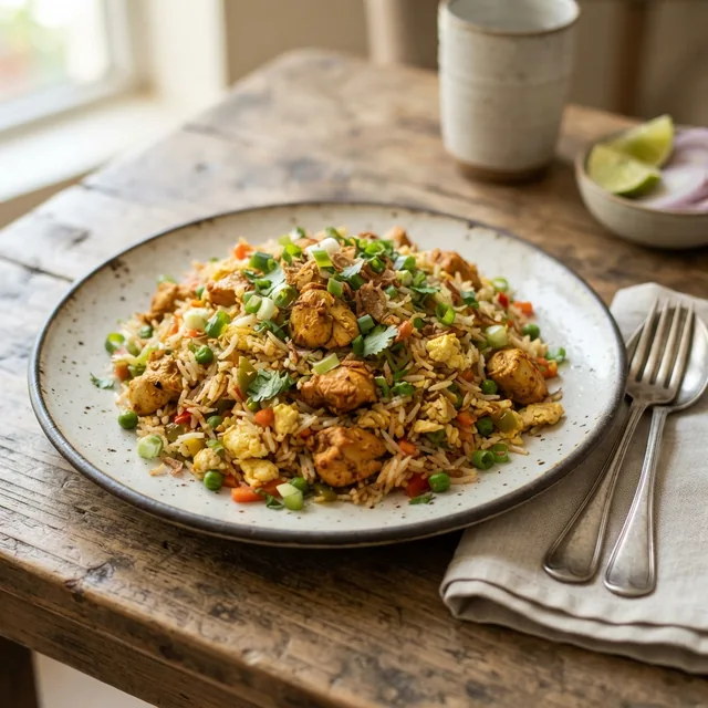Chicken Fried Rice (1 plate)