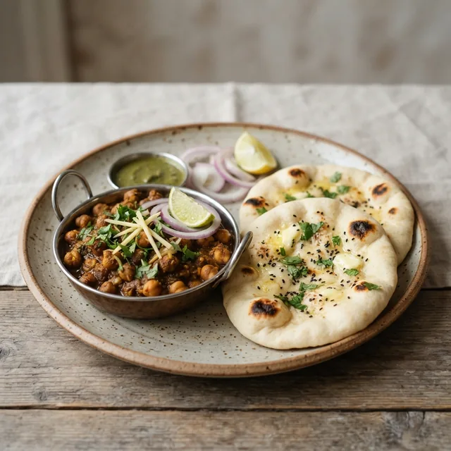 Chole Kulche (1 plate)