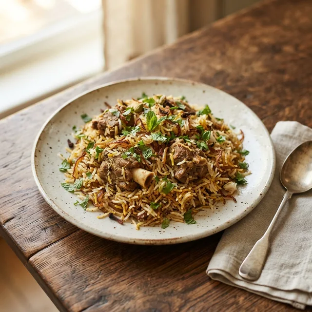 Mutton Biryani (1 plate)