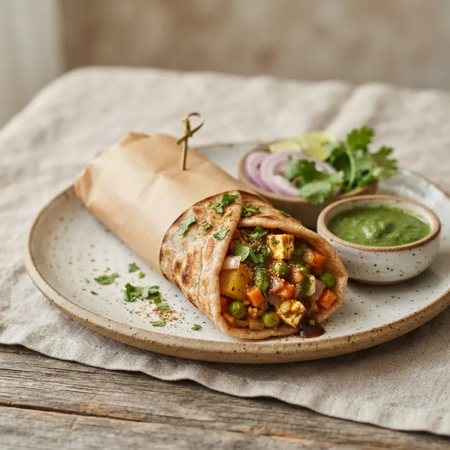 Veg Frankie Roll (1)
