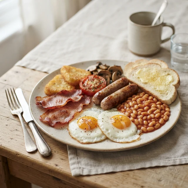 Full English Breakfast (1 plate)