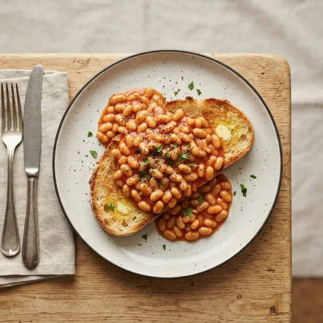 Beans on Toast (2 slices)