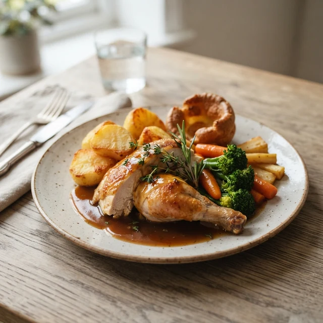 Sunday Roast (Chicken, 1 plate)