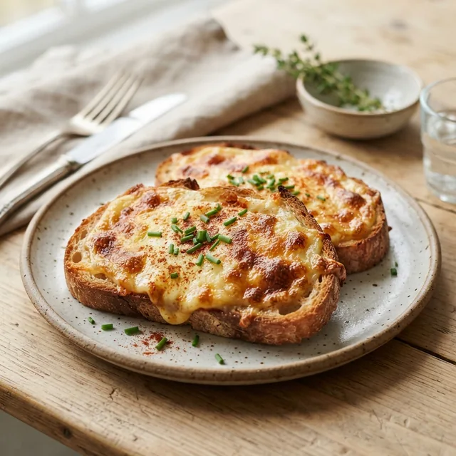 Welsh Rarebit on Toast (2 slices)