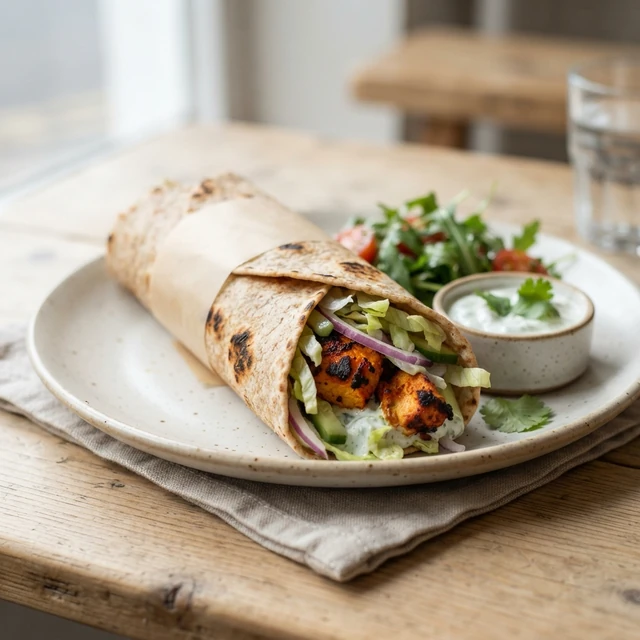 Chicken Tikka Wrap (1)