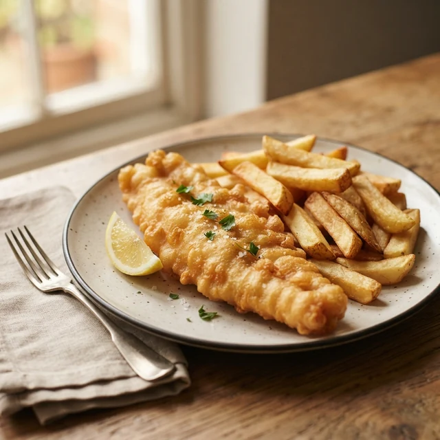 Fish and Chips (large)