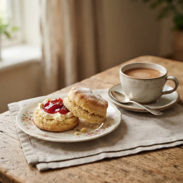 Cream Tea (scone jam cream)