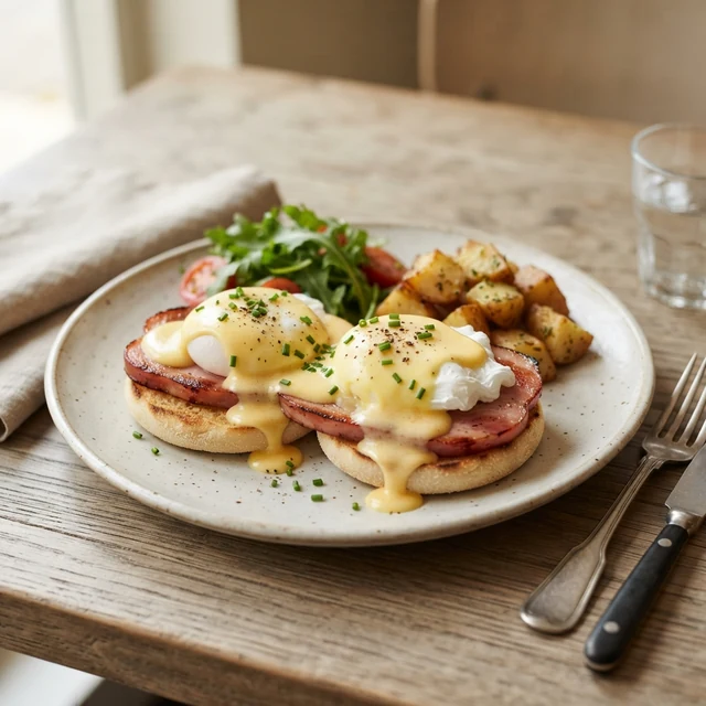 Eggs Benedict (2 eggs)