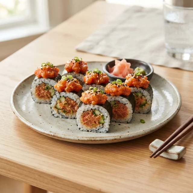 Spicy Tuna Roll (6 pieces)