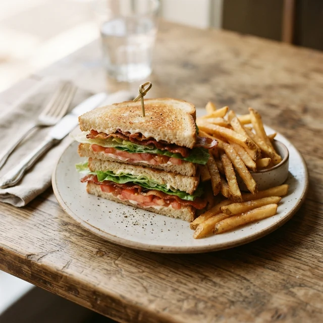 BLT with Fries (1 plate)