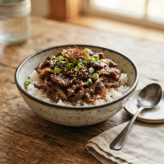 Beef Bulgogi Bowl (1)