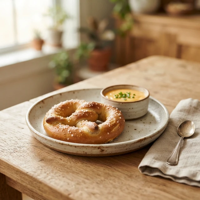 Soft Pretzel with Cheese (1)