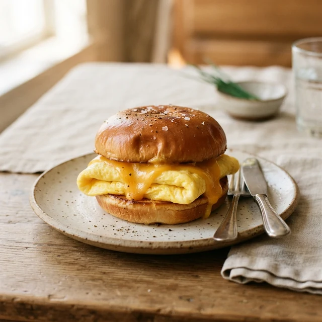 Breakfast Sandwich (Egg + Cheese)