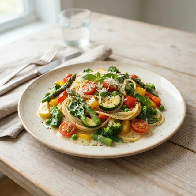 Pasta Primavera (1 plate)