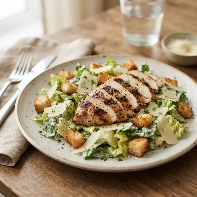 Caesar Salad with Grilled Chicken