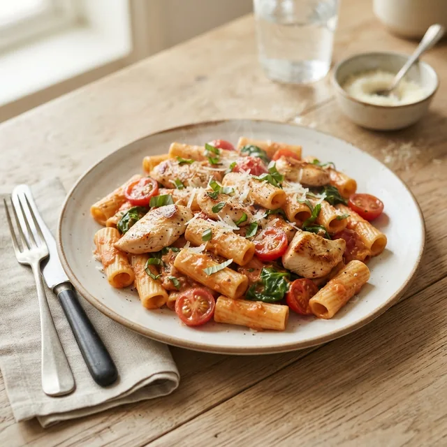 Pasta (Chicken) - 1 Plate