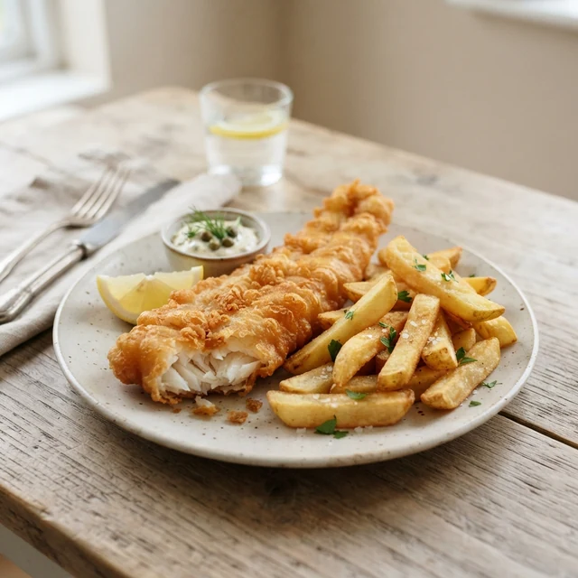 Fish & Chips (1 piece)