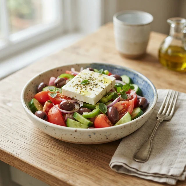 Greek Salad (1 bowl)