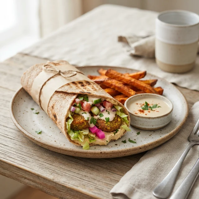 Falafel Wrap (1)