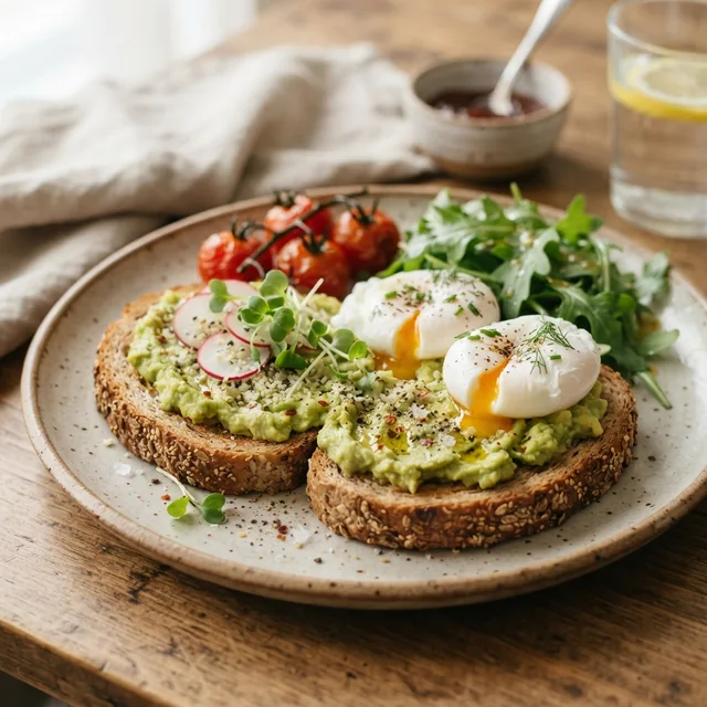 Whole wheat toast (2 slices)