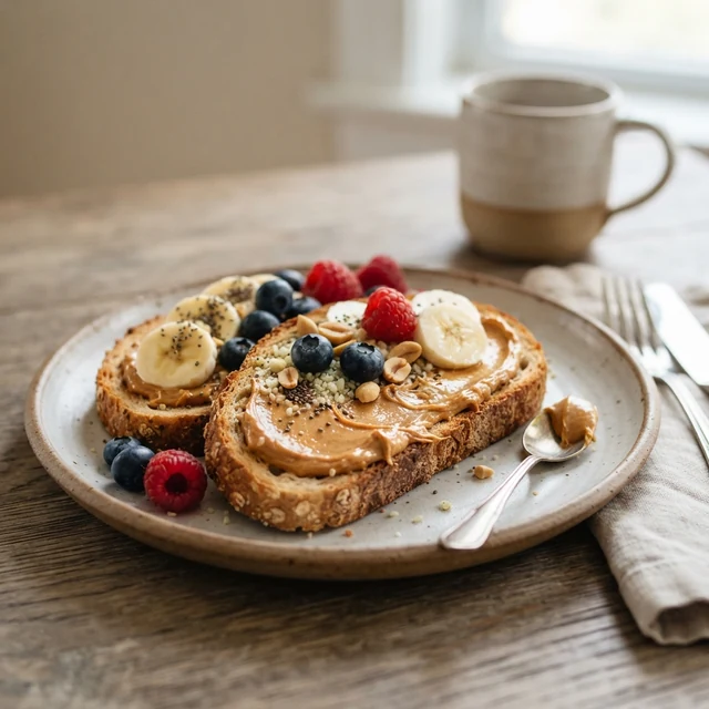 Peanut butter (2 tbsp)