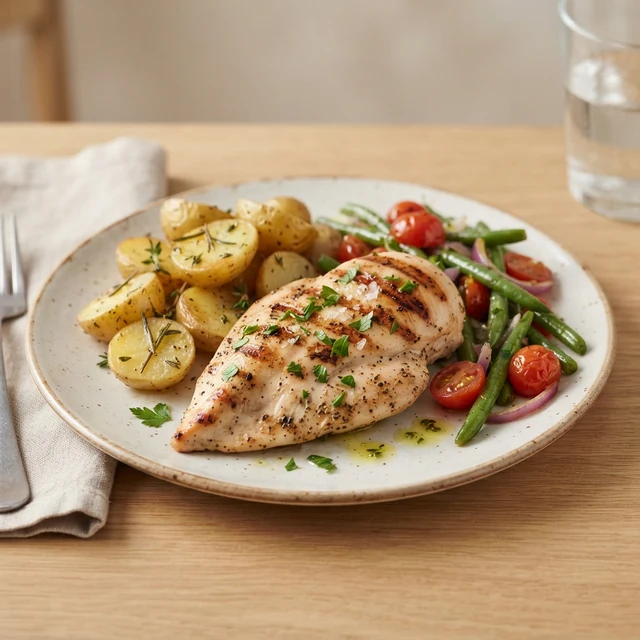 Grilled chicken breast (100g)