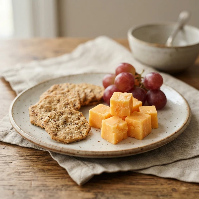 Cheddar cheese (1 oz)