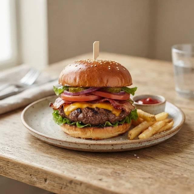 Cheeseburger (1 large)