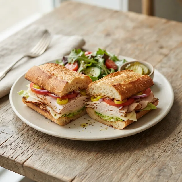 Turkey sub (6 inch)