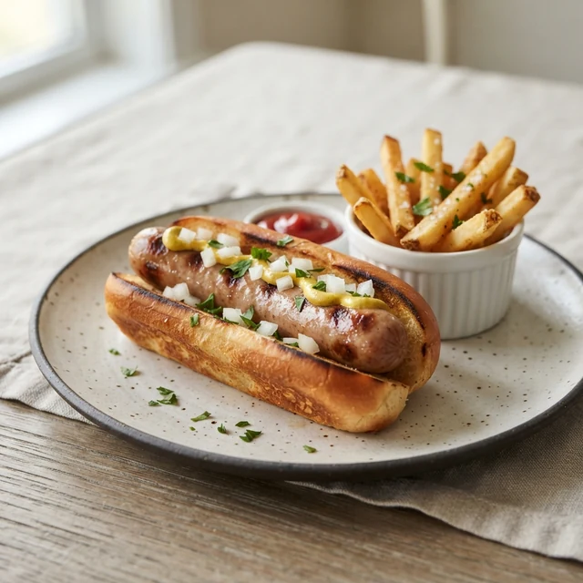 Hot dog (1 frank)