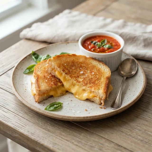 Grilled cheese sandwich