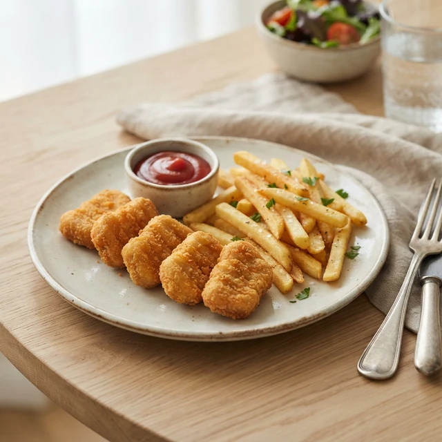 Chicken nuggets (6 pieces)