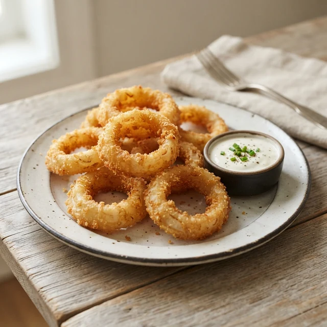 Onion rings (8-9 rings)
