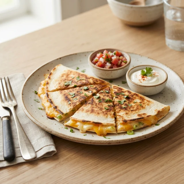 Cheese quesadilla