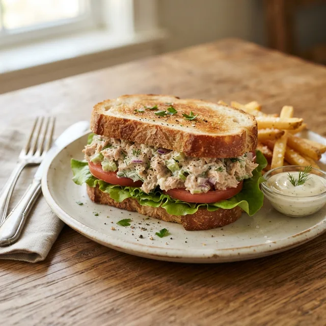 Tuna salad sandwich