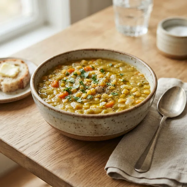 Split pea soup (1 cup)