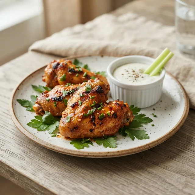 Chicken wings (3 pieces)